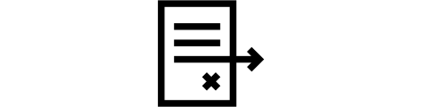 Document icon with an arrow