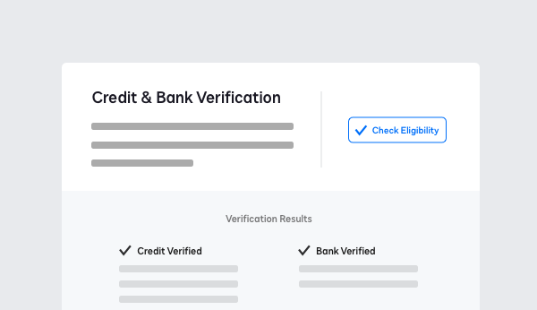 Screenshot showing banking data verification results with DocuSign Identify.